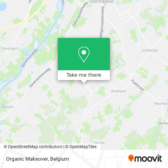 Organic Makeover map