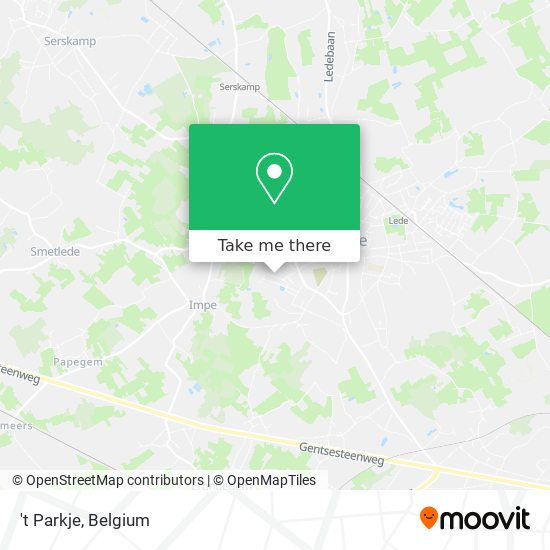 't Parkje map