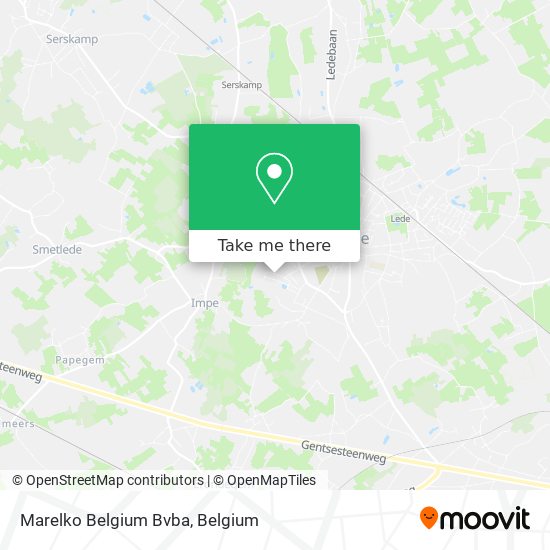 Marelko Belgium Bvba map
