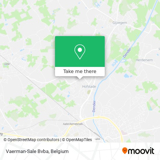 Vaerman-Sale Bvba map