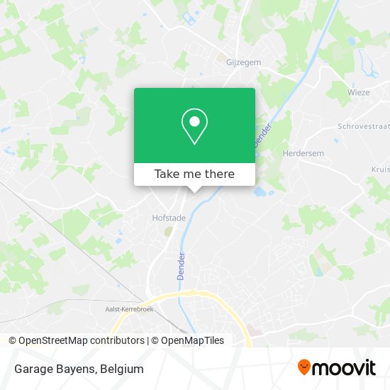 Garage Bayens map