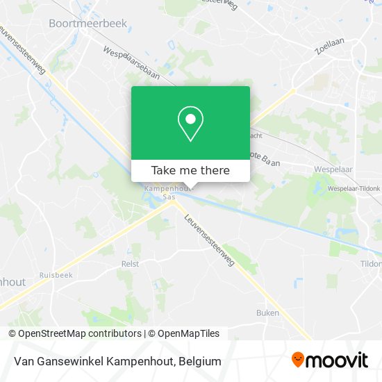 Van Gansewinkel Kampenhout map