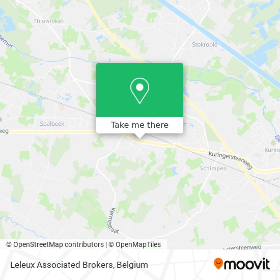 Leleux Associated Brokers map