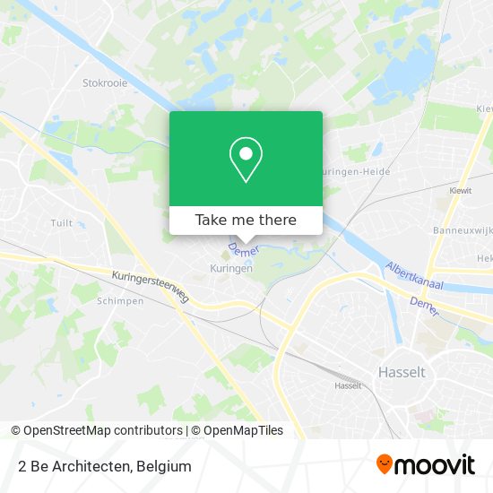 2 Be Architecten map