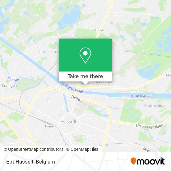 Ept Hasselt map