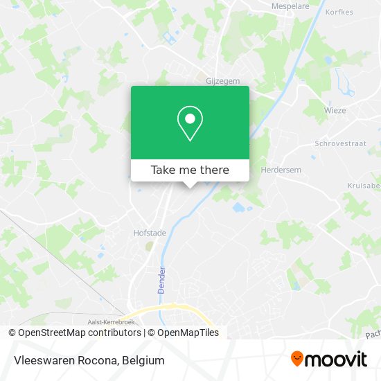 Vleeswaren Rocona map