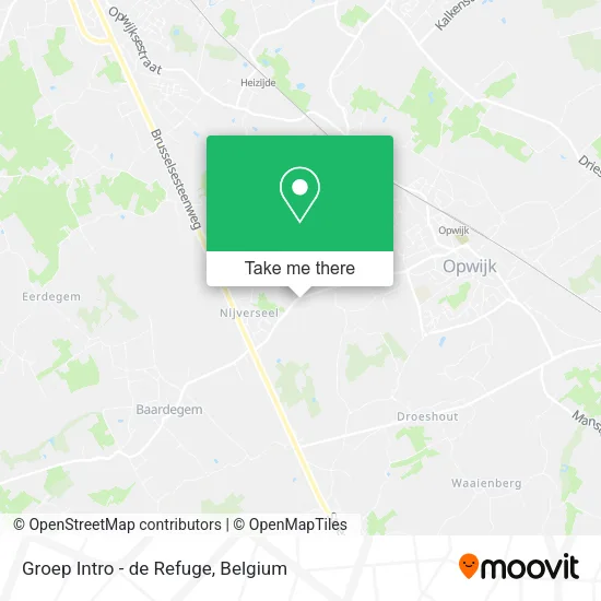 Groep Intro - de Refuge map