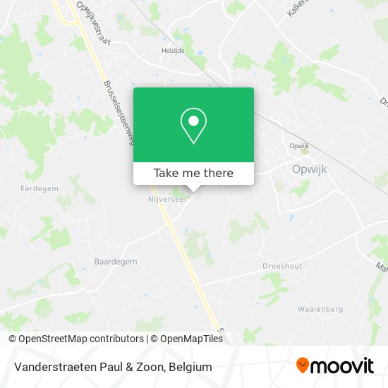 Vanderstraeten Paul & Zoon plan