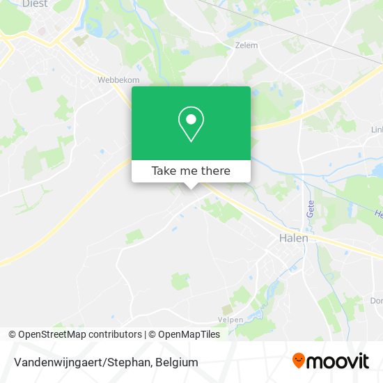 Vandenwijngaert/Stephan map