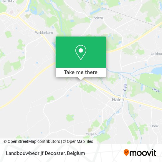 Landbouwbedrijf Decoster map