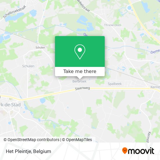 Het Pleintje map