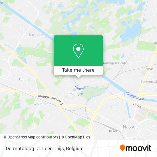 Dermatoloog Dr. Leen Thijs map