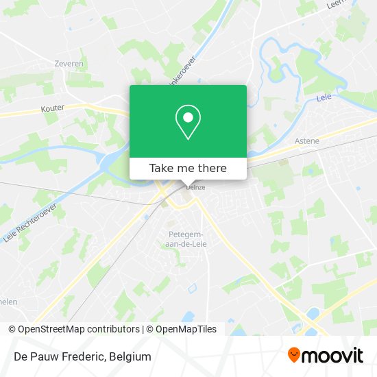 De Pauw Frederic map