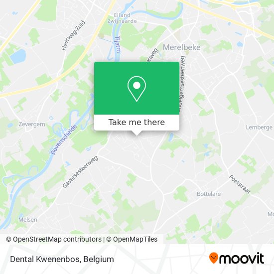 Dental Kwenenbos map