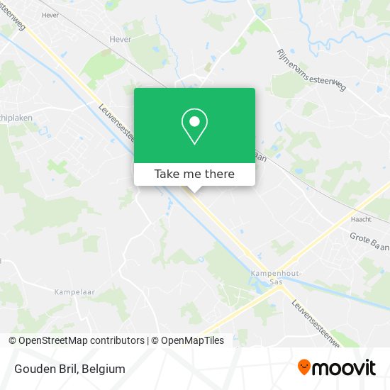 Gouden Bril map