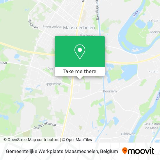 Gemeentelijke Werkplaats Maasmechelen map