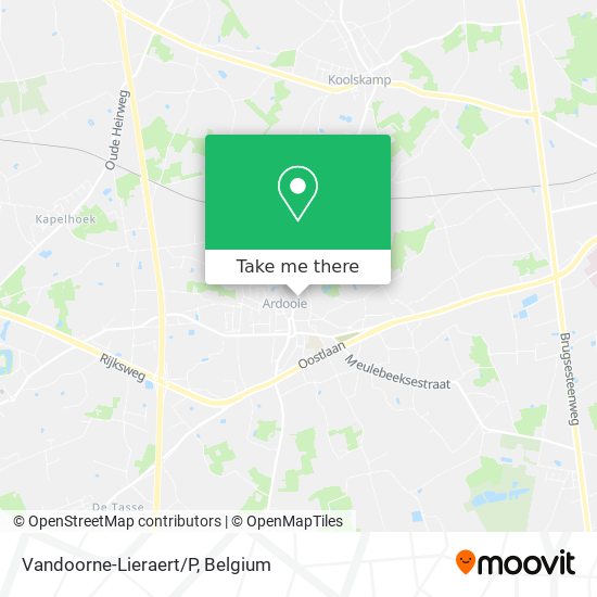 Vandoorne-Lieraert/P map