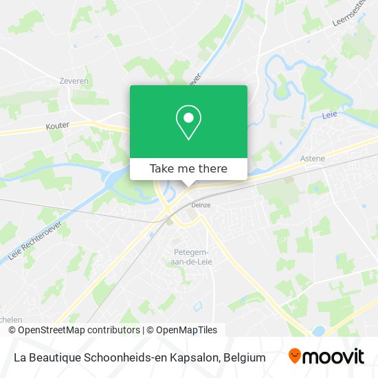 La Beautique Schoonheids-en Kapsalon map