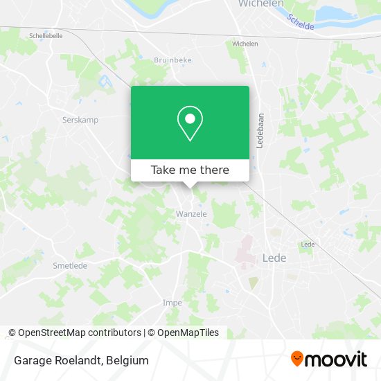 Garage Roelandt map