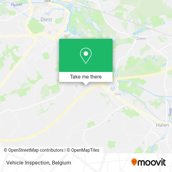 Vehicle Inspection map