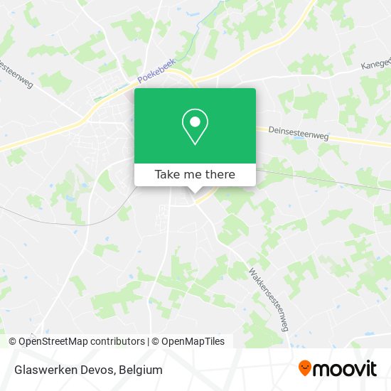 Glaswerken Devos map