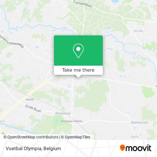 Voetbal Olympia map