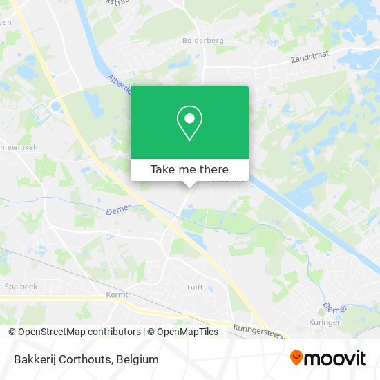 Bakkerij Corthouts plan