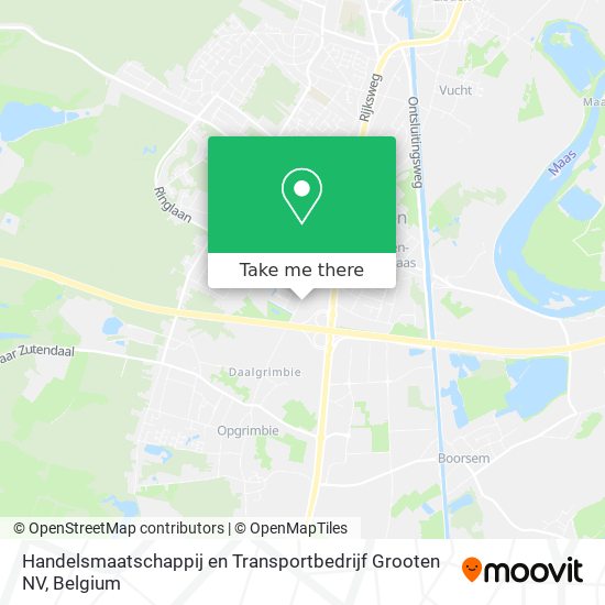 Handelsmaatschappij en Transportbedrijf Grooten NV map