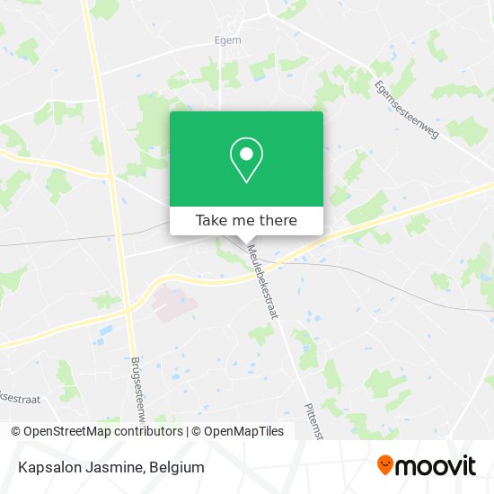 Kapsalon Jasmine map