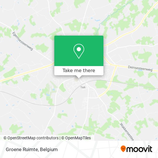 Groene Ruimte map