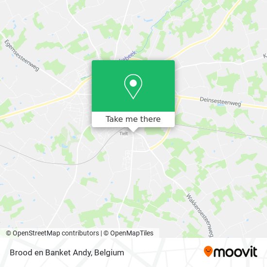 Brood en Banket Andy map