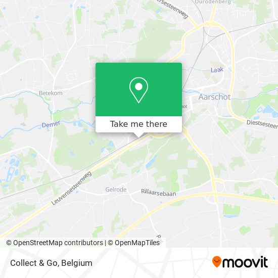 Collect & Go map