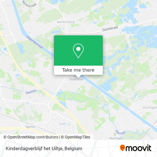 Kinderdagverblijf het Uiltje map