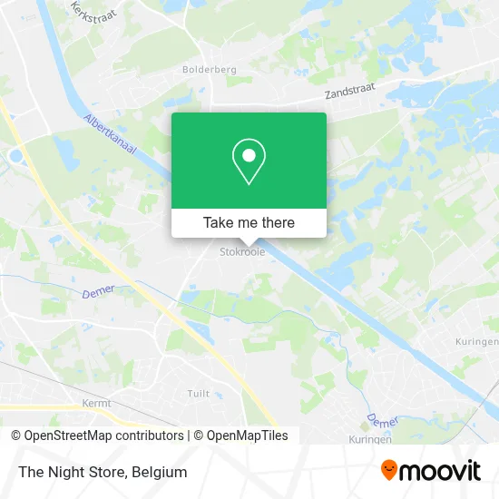 The Night Store map