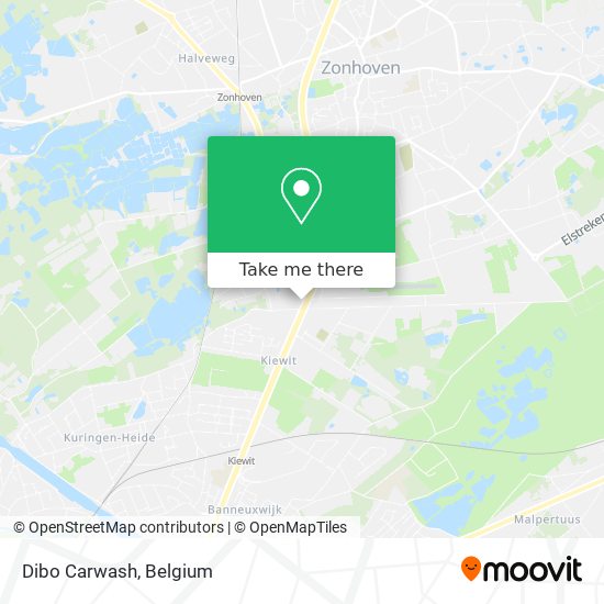 Dibo Carwash map