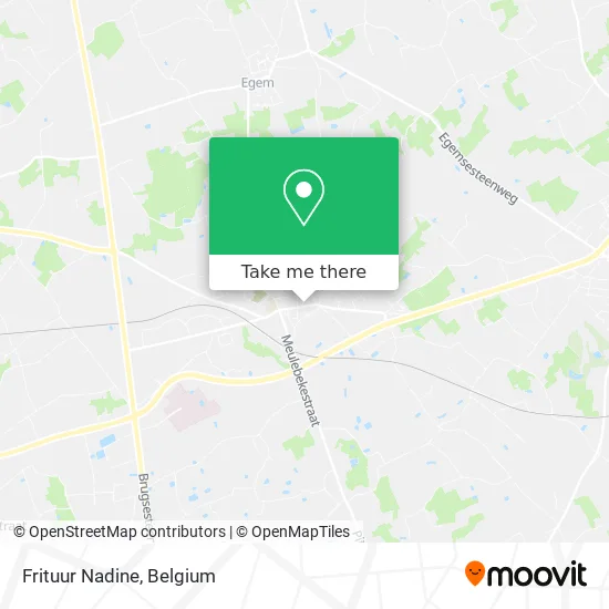 Frituur Nadine map