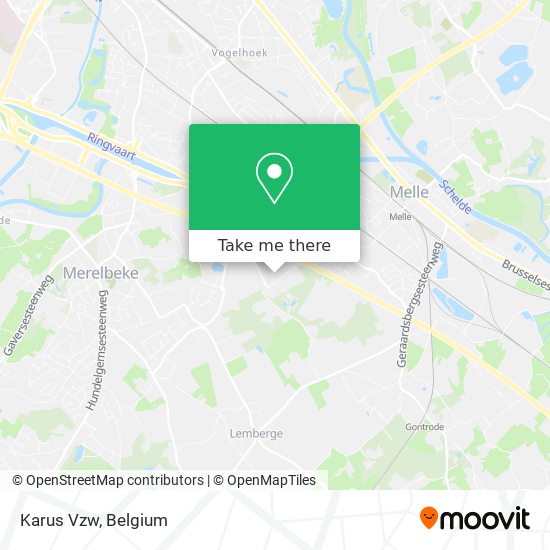 Karus Vzw map