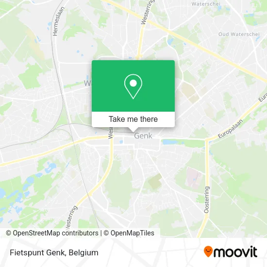 Fietspunt Genk map