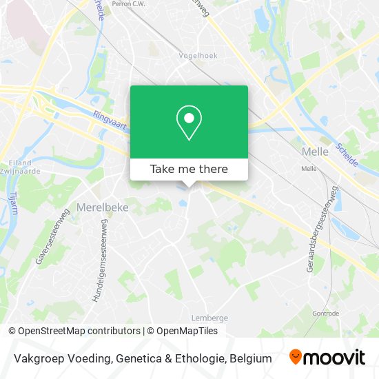 Vakgroep Voeding, Genetica & Ethologie plan