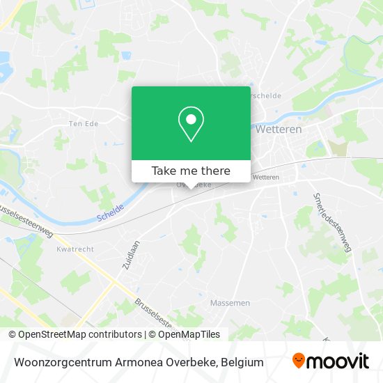 Woonzorgcentrum Armonea Overbeke map