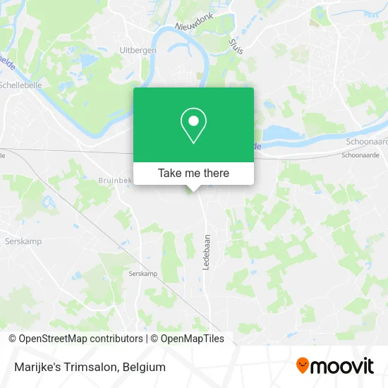 Marijke's Trimsalon map