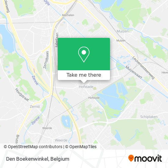 Den Boekenwinkel plan