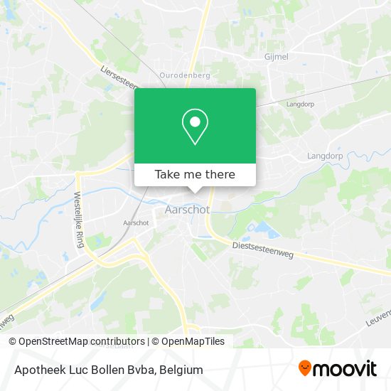 Apotheek Luc Bollen Bvba map