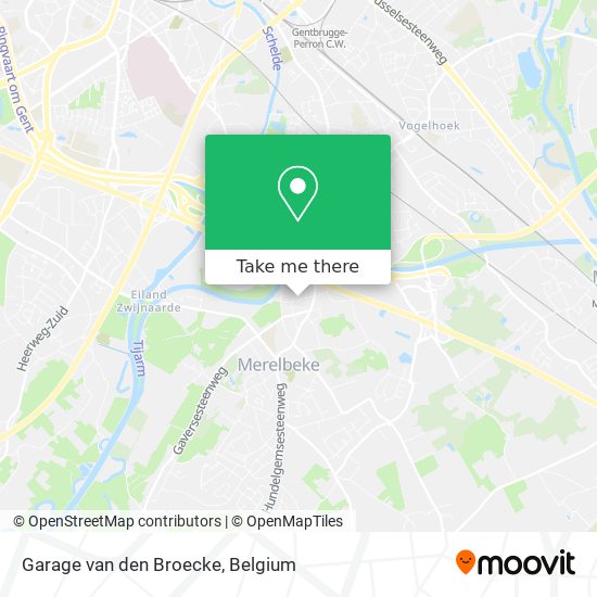 Garage van den Broecke map