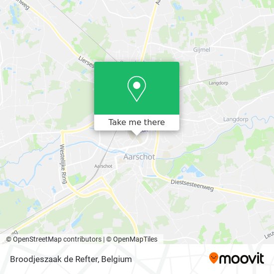 Broodjeszaak de Refter map