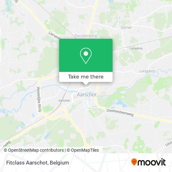 Fitclass Aarschot map