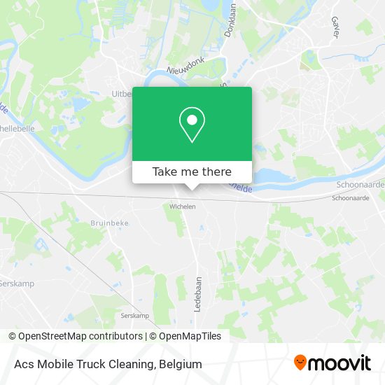Acs Mobile Truck Cleaning map