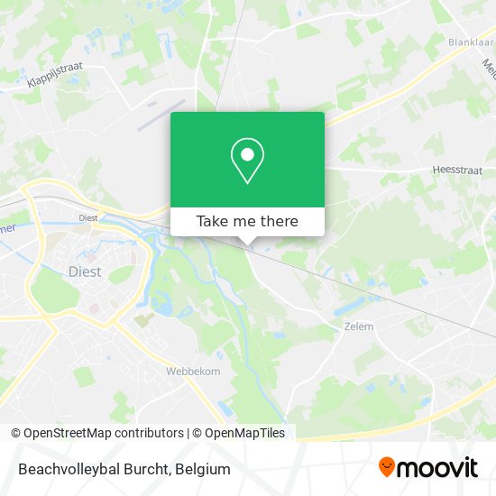 Beachvolleybal Burcht map