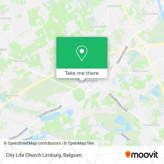 City Life Church Limburg map