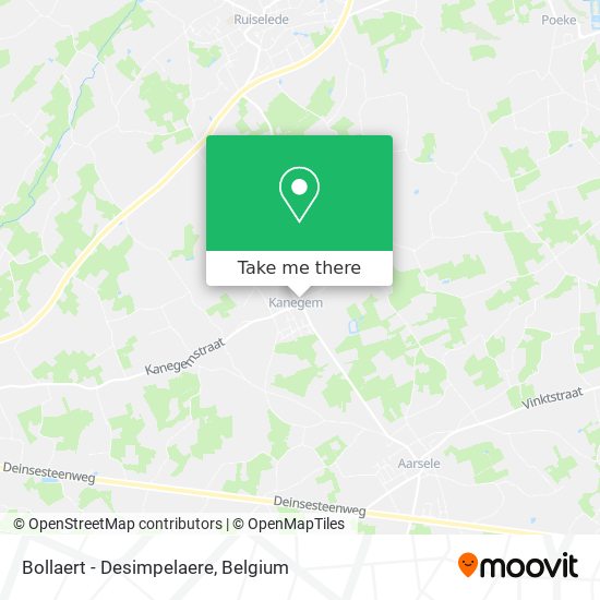 Bollaert - Desimpelaere map